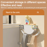 Idealsmart Plastic Corner Storage Rack Large Capacity Organizer Shelves With Suction Cup Toiletries Holder