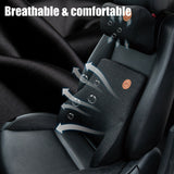 Memory Foam Car Seat Neck Headrest Pillow Cushion Lumbar Back Cushion Support