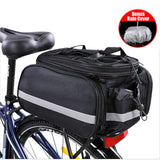 Idealsmart Cycling Bicycle Bike Rear Saddle Bag Seat Frame Pannier Travel Shoulder Handbag