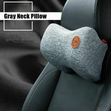 Memory Foam Car Seat Neck Headrest Pillow Cushion Lumbar Back Cushion Support