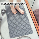 Idealsmart Bathroom Non-Slip Bath Shower PVC Mat Foot Massage Rubber Pad Suction Tub
