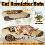 Idealsmart Cat Scratch Sofa Scratching Couch Post Corner Scratcher Toys Corrugated Cardboard Bed Pet Claw Scratch Resistant