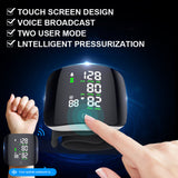 Wrist Blood Pressure Monitor BP Cuff Machine Heart Rate Pulse Sphygmomanometer